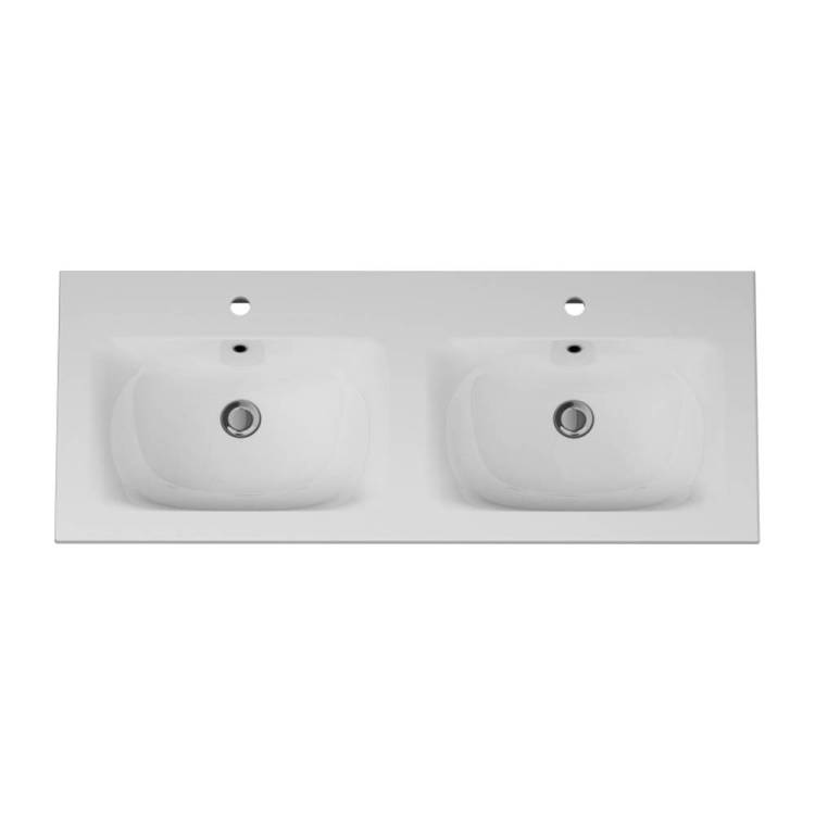 Раковина Am.Pm Spirit V2.0 M70AWCD1202WG встраиваемая, 120 см, белый глянец