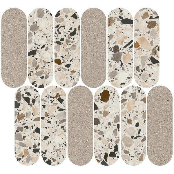 Декор Kerama Marazzi Бричиола ID140 наборный 32x30