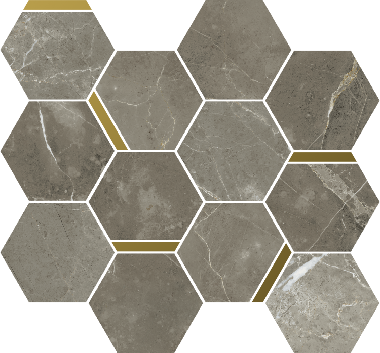 Мозаика Italon Стелларис 620110000225 Тусканиа Грэй Шик 28.3x32.8