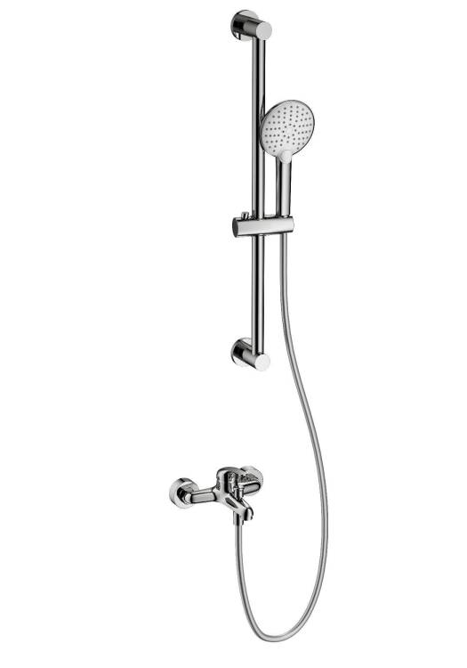 Смеситель для ванны Wonzon & Woghand WW-4560-CR с душевым гарнитуром, хром