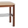 Обувница Tetchair Beryl 19246 темный орех/бежевый фото 4