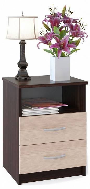 Тумба Сокол КТ-09.1 4680212004636, КТ09.1В5б5 Венге/беленый дуб