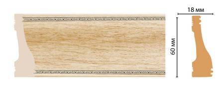 Плинтус DECOMASTER 192-11 240x1.8x6