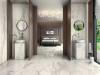Керамогранит Kerlite Starlight Tiles Glossy Travertino Class 50x100 фото 3