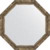 Зеркало Evoform Octagon BY 3666 73х73 см, старое дерево с плетением
