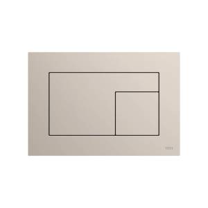 Кнопка смыва TECE Velvet 9240733 серовато-бежевая