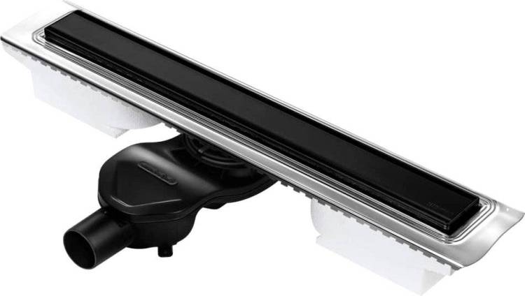 Душевой лоток Berges Wasserhaus B1 Keramik 095118 70 см, черный