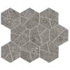 Мозаика Atlas Concorde Boost Stone A7C0 Smoke Mosaico Hex 25x28.5