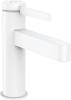 Смеситель для раковины Hansgrohe Finoris 100 76010700 матовый белый