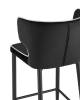 Стул полубарный Stool Group Матео MC110C HLR-66/HLR-13 edge DUAL черный фото 7