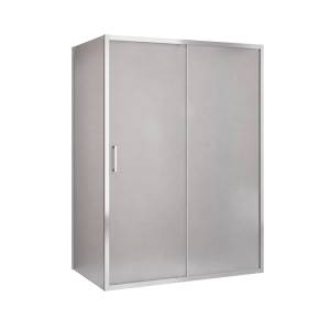 Душевой уголок Cezares MOLVENO-AH-12-150/90-P-Cr профиль хром, стекло матовое, 150x90x195