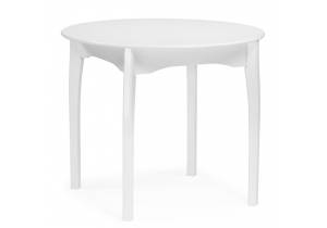 Стол Woodville Распи 615269 белый 90(120)x90x76