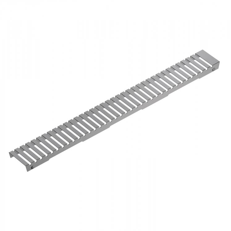 Решетка для трапа Wonzon & Woghand WW-651600L-BGM 60 см, темный графит