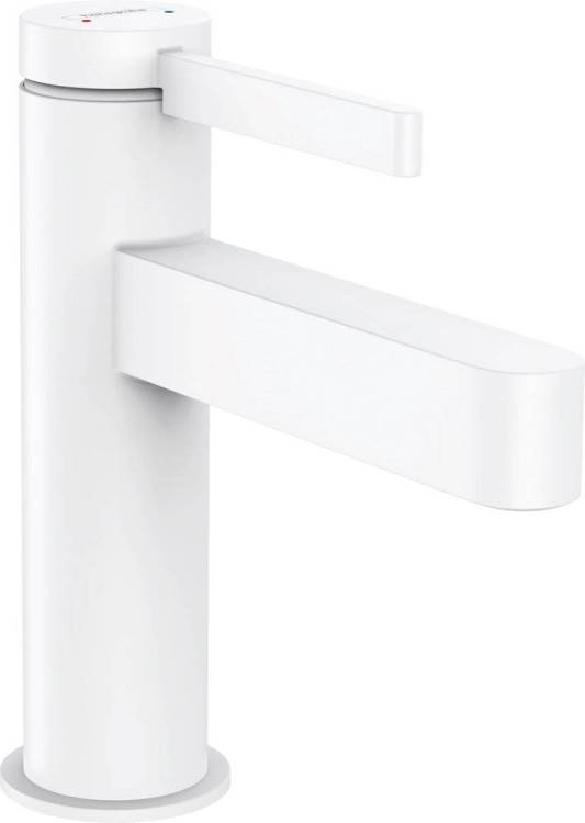 Смеситель для раковины Hansgrohe Finoris 100 76010700 матовый белый