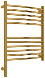 Полотенцесушитель электрический Сунержа Богема 3.1 03-6002-6050 выгнутый, Золото, 60x50