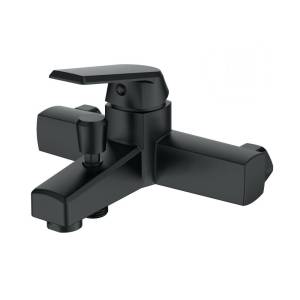 Смеситель для ванны OneLife P02-100B,черный