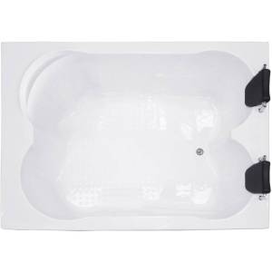 Акриловая ванна Royal Bath Hardon 200x150 с каркасом, со сливом-переливом