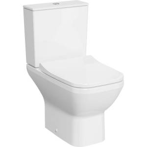 Унитаз-компакт VitrA Integra 9833B003-7205 Square Open-Back с крышкой-сиденьем микролифт