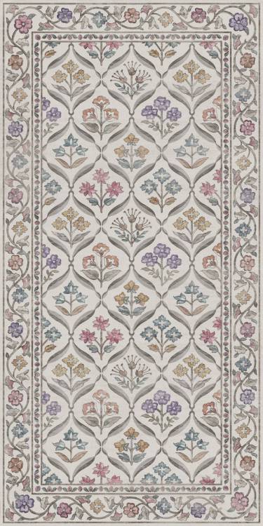 Керамогранит Kerama Marazzi Флер KMD3STA132GR Ковер матовый обрезной 119.5x238.5