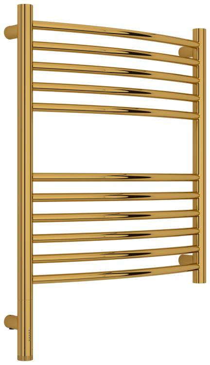 Полотенцесушитель электрический Сунержа Богема 3.1 03-6002-6050 выгнутый, Золото, 60x50