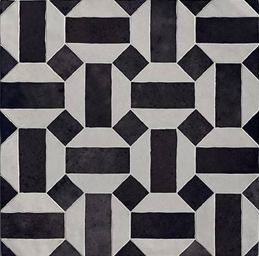 Керамическая плитка Equipe Artisan 24514 Lunas B&W 13.2x13.2