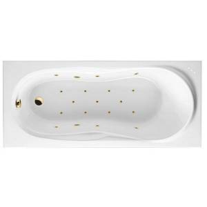 Акриловая ванна Excellent Sekwana RELAX WAEX.SEK17.RELAX.GL 170x75 золото