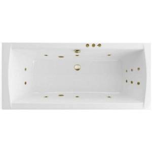 Акриловая ванна Excellent Aquaria Lux SMART WAEX.AQU18.SMART.BR 180x80 бронза