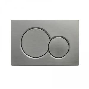 Кнопка смыва Wonzon & Woghand WW-IB232-BGM механическая, темный графит