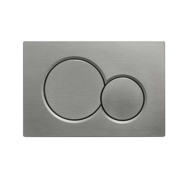 Кнопка смыва Wonzon & Woghand WW-IB232-BGM механическая, темный графит