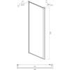 Боковая стенка Ambassador Forsa 70AX 700x2000 фото 6