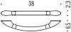 Поручень Colombo Design Complementi B9733 фото 3