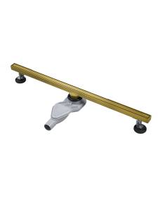 Душевой трап AltroBagno Супремо (Supremo) 071237 BG матовое золото, 80 см