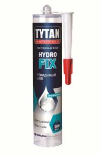 TYTAN PROFESSIONAL HYDROFIX клей монтажный на водной основе, блистер, прозрачный (150мл)