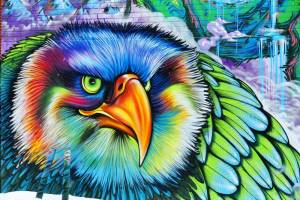 3D Фотообои Artegrafico «Хищный орел» GRAF-021 песок