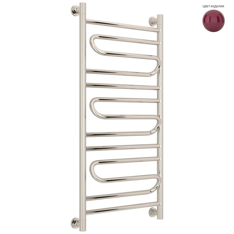 Полотенцесушитель водяной Сунержа Элегия+ 4004-0205-1050 Бордово-фиолетовый, 100x50