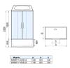 Душевая кабина WeltWasser WW500 Emmer 10000004659 85x150x220 фото 16