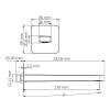 Душевой комплект Wasserkraft A7751.288.289.338.329.290.292.291 розовое золото глянцевое фото 5