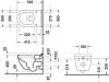 Комплект Унитаз подвесной Duravit Starck 3 45270900A1 комплект + Система инсталляции для унитазов AlcaPlast Sadromodul AM101/1120-001 с кнопкой и шумоизоляцией фото 6