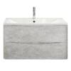 Тумба с раковиной BelBagno Albano 80 подвесная, cemento verona grigio