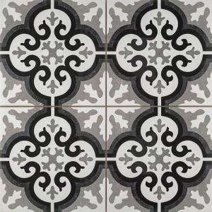 Керамогранит Etili Seramik Manisa Black Pre-cut 45x45