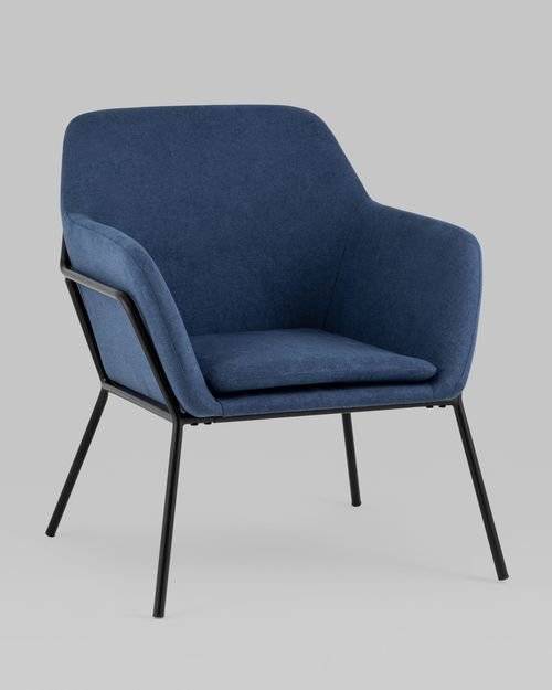 Кресло Stool Group Шелфорд SHACKELFORD 1701-22 синий