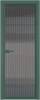 Межкомнатная дверь Profil Doors 1 AV цвет профиля Зеленый воск, стекло безопасное 6 мм мору тонированное 700x2000