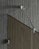 Душевая перегородка MaybahGlass MGD-265-4 79x195, стекло бронза матовая 8 мм, профиль хром глянцевый фото 5