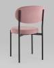 Набор из 4 стульев Stool Group Бриф SN AV 477-C65-9005-K пыльно-розовый фото 5