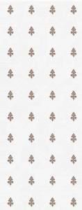Декор Azori Chateau Mocca 583162003 Decor Lis 20.1x50.5