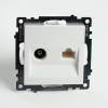 Розетка TV + компьютерная RJ-45 Stekker GLS00-7106-01 49181