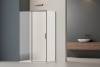 Душевой уголок Vincea Soft 2 (Софт 2) VSR-3SO28014CLGM профиль вороненая сталь, стекло прозрачное, 140x80x200 фото 2