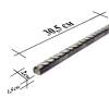 Вставка Skalini Curbs BE-6 Серая 2x30.5 фото 4