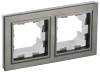 Рамка 2-постовая IEK Brite BR-M22-44-K37 шампань