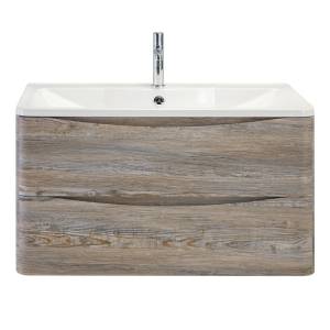 Тумба с раковиной BelBagno Albano 80 подвесная, pino scania
